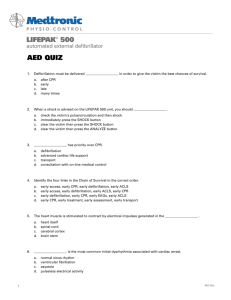 AED Quiz