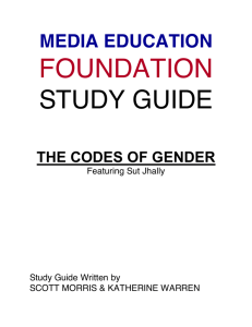 The Codes of Gender - Media Education Foundation