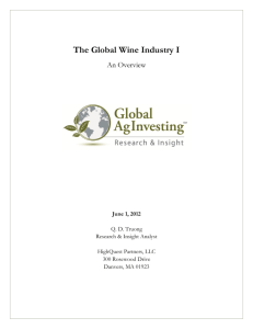 The Global Wine Industry I