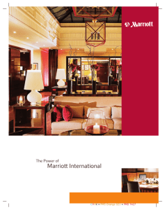 The Power of Marriott International
