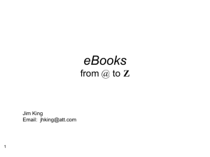 eBooks from @ to Z