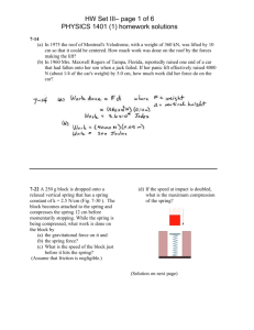 HW Set III– page 1 of 6 PHYSICS 1401 (1) homework solutions