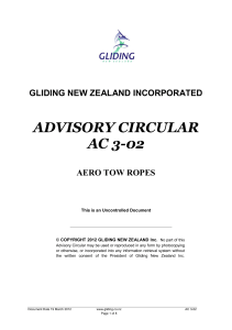 Aero Tow Ropes - Gliding New Zealand