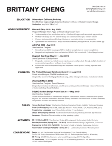 resume - Brittany Cheng