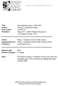 Document - Tompkins County Public Library