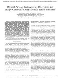 Optimal Anycast Technique for Delay-Sensitive Energy