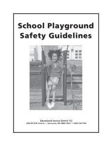 School Playground Safety Guidelines