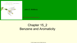 Chapter 15_2 Benzene and Aromaticity
