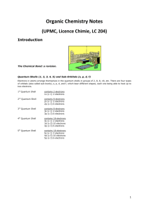 Organic Chemistry Notes