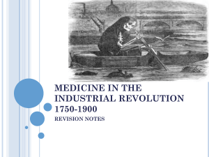 Medical Revolution - Revision