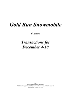 Gold Run Snowmobile