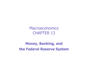 Macroeconomics CHAPTER 13
