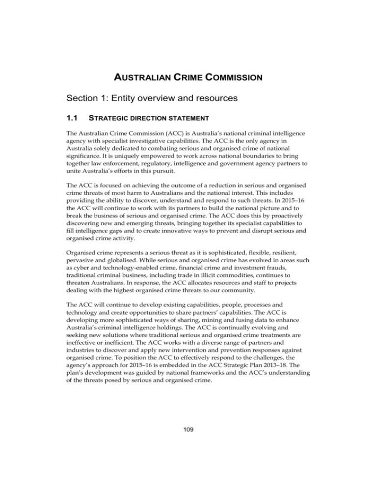 Australian Crime Commission [PDF 194KB]