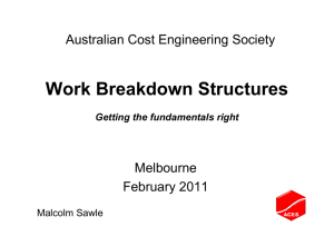 Developing a WBS2 - Engineers Australia