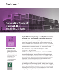 Supporting Students Through the Life Cycle