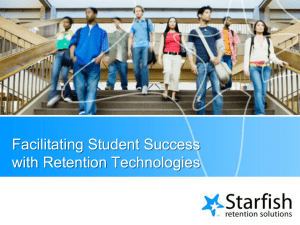 Facilitating Student Success with Retention Technologies