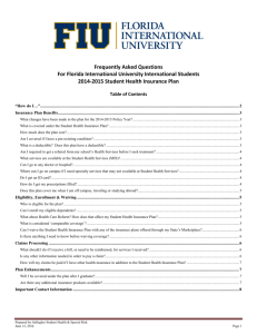 Frequently Asked Questions For Florida International University