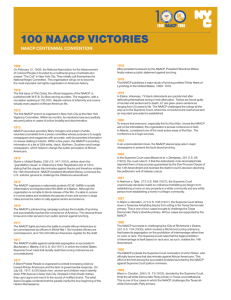 100 naacp victories