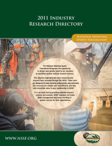 2011 INdUSTRy RESEARCh DIRECTORy