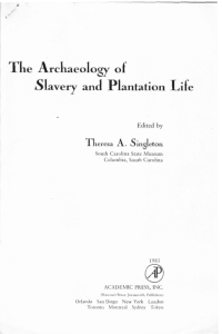 The Ethnohistorical Approach to Slavery