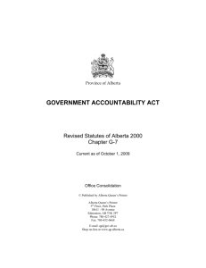 government accountability act