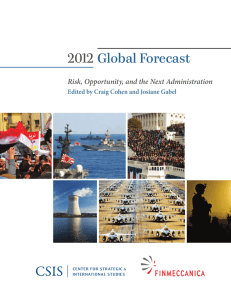 2012 Global Forecast - Center for Strategic and International Studies