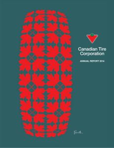 2014 Annual Report - Canadian Tire Corporation