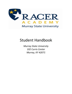 Student Handbook - Murray State University