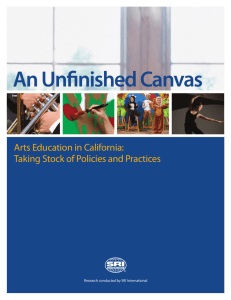 An Unfinished Canvas - California Art Education Association
