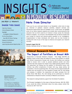 Insights July 2014 - Advocate Health Care