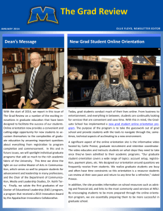 The Grad Review - Morehead State University