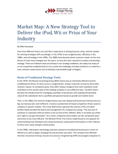 Market Map - Association for Strategic Planning