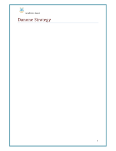 Danone Strategy