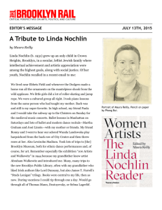 "Linda Nochlin" The Brooklyn Rail