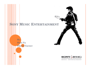 SONY MUSIC ENTERTAINMENT