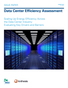Data Center Efficiency Assessment