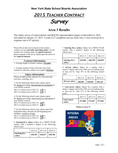Area 3 Results - New York State School Boards Association
