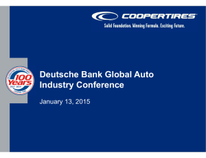 Deutsche Bank Global Auto Industry Conference