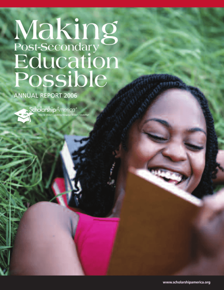 Making Postsecondary Education Possible