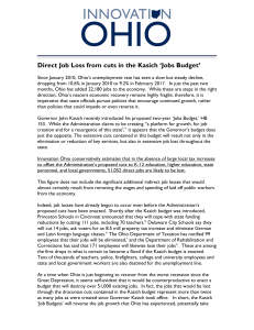 Jobs Budget - Innovation Ohio