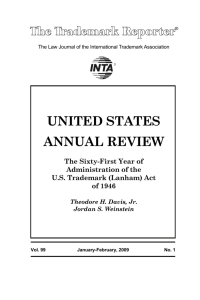 2009 US Annual Review - International Trademark Association