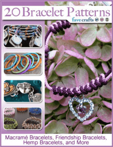 20 Bracelet Patterns: Macramé Bracelets, Friendship