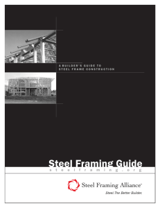 Steel Framing Guide - Steel Framing Alliance