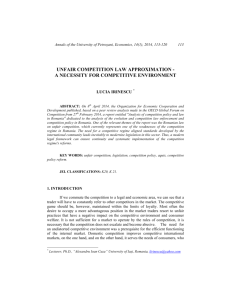 unfair competition law approximation