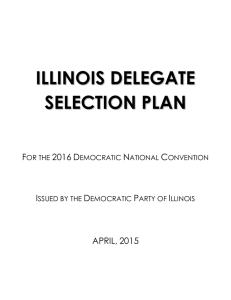 illinois delegate selection plan