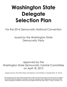 2016 dsaap - Washington State Democrats