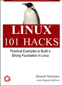 Linux 101 Hacks - strangemic resource network