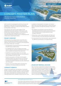 concept master plan - Gold Coast Integrated Resort