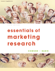 Essentials of Marketing Research, 5th ed.