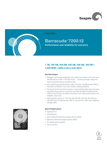 Barracuda® 7200.12